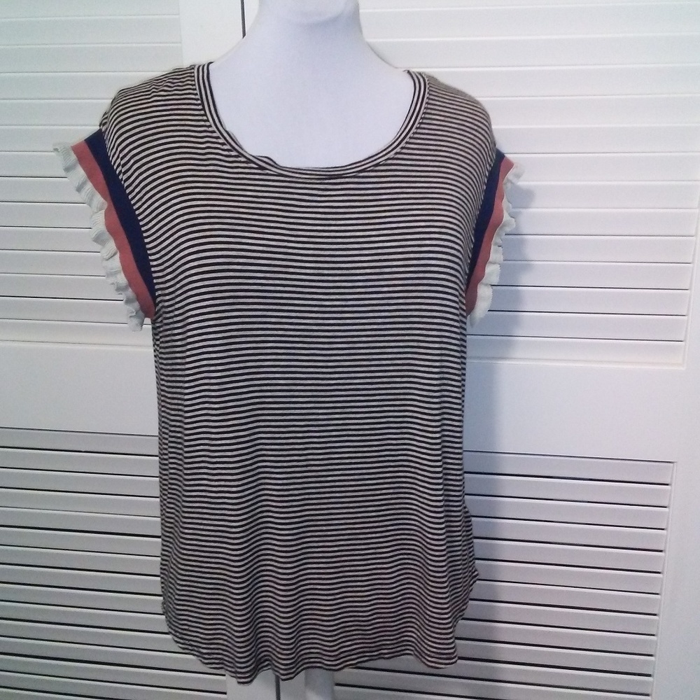 Dolan Soft Striped Short Sleeve Tee